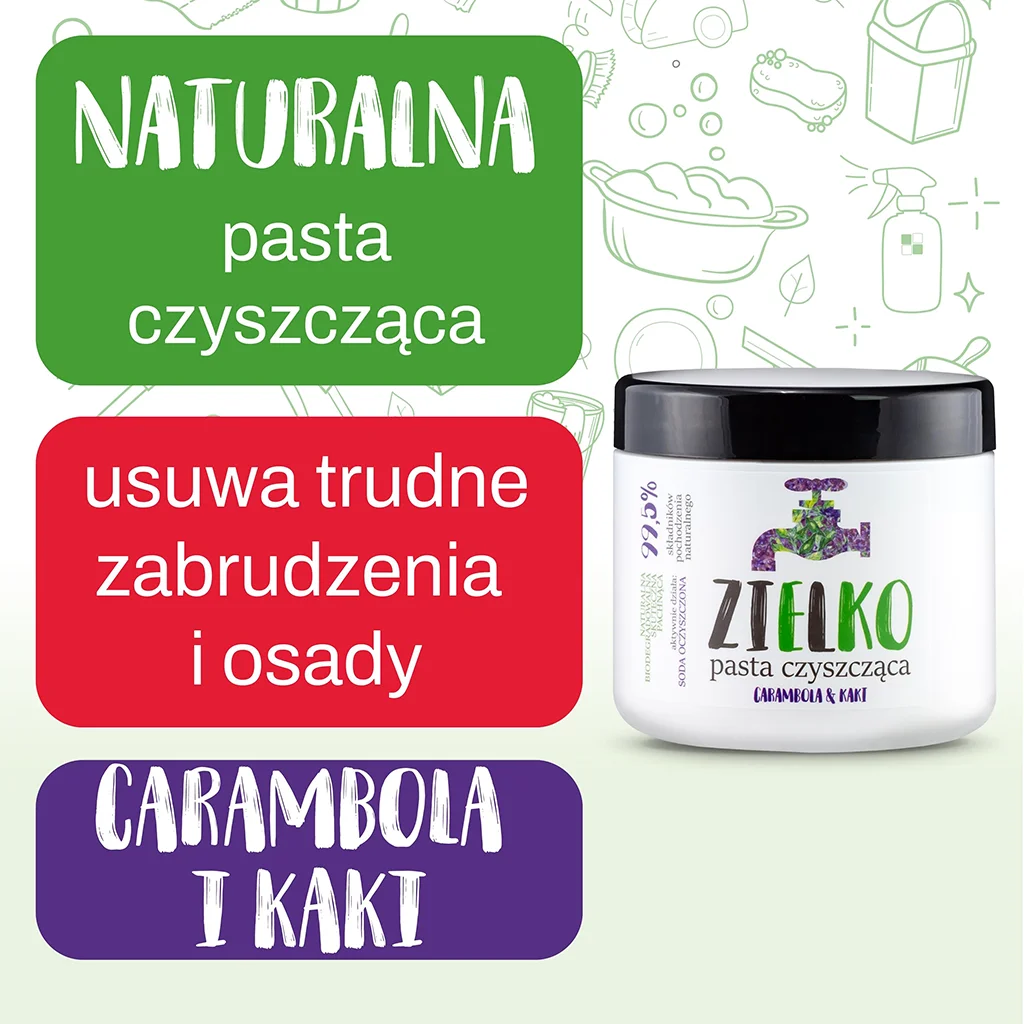 Zielko Pasta Pulente Bicarbonato 500 g Cucina Bagno