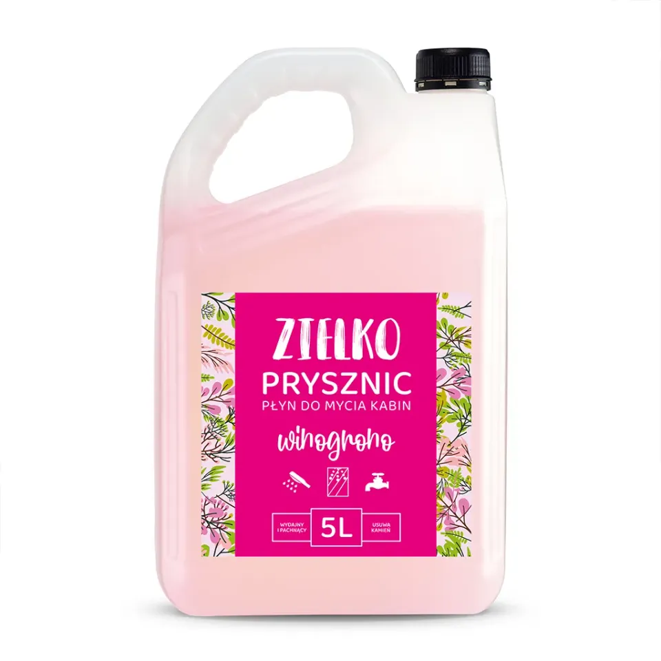 Zielko detergente doccia uva 5L anticalcare