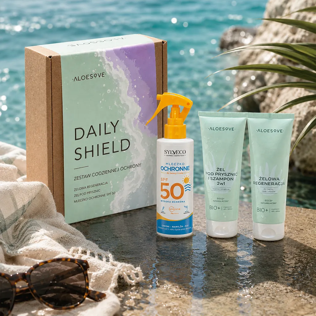 Aloesove Daily Shield Set Corpo con SPF 50
