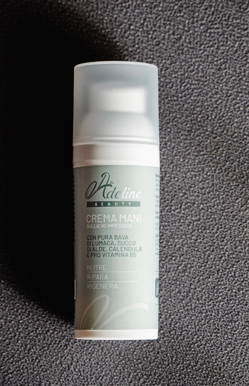 Adeline Beauty Crema Mani 50 ml 30% bava di lumaca