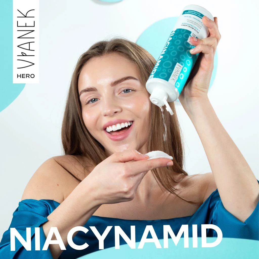 Vianek Hero acqua micellare niacinamide pelli miste