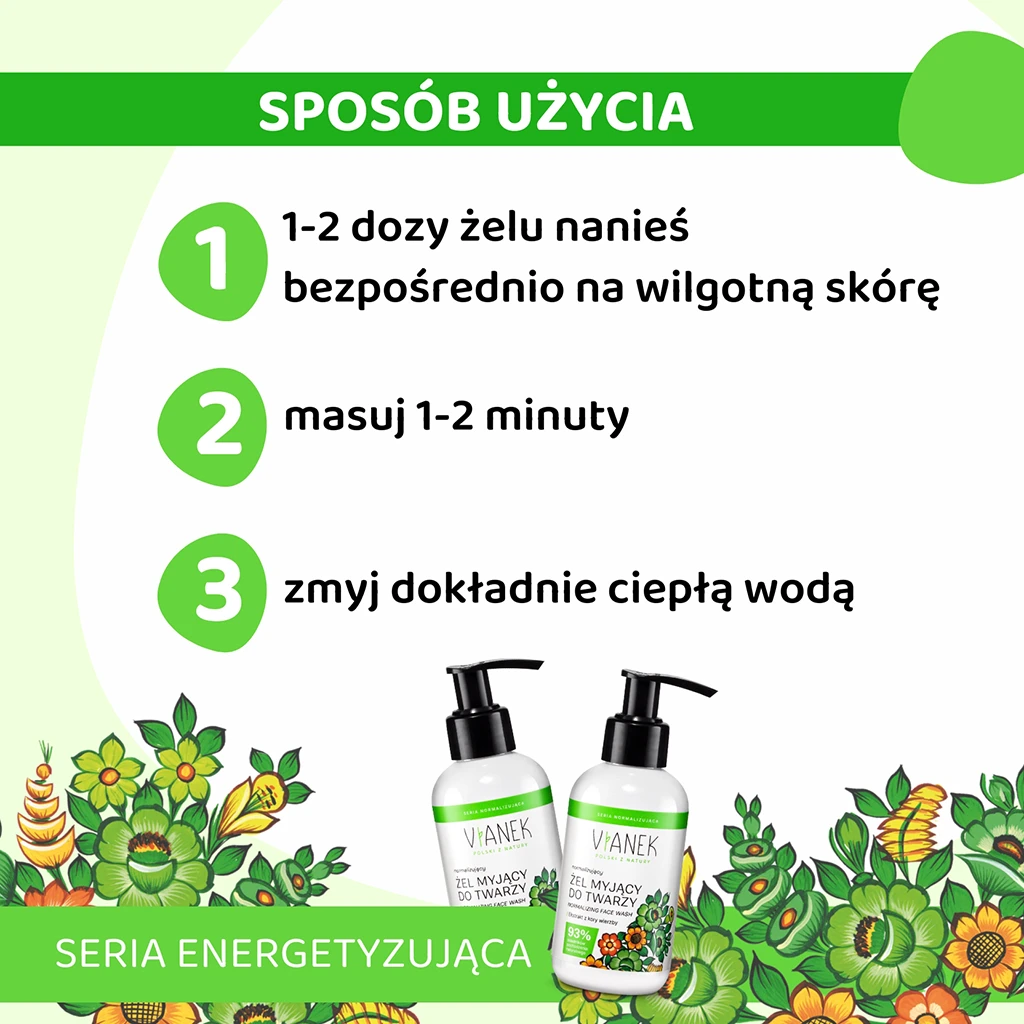 Vianek Classico Gel Detergente Viso 150 ml Pelle Grassa