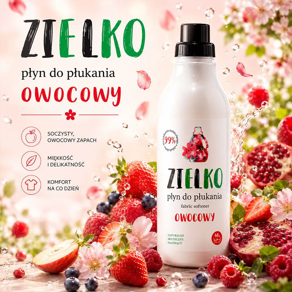 Zielko Ammorbidente Bucato Fruttato 1L Morbido