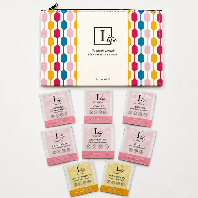 I Life Kit Provami Pochette 8 Mini Trattamenti Viso Capelli