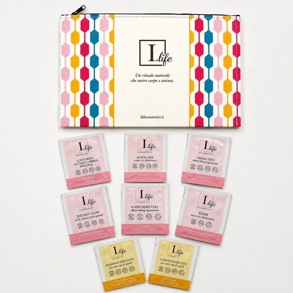I Life Kit Provami Pochette 8 Mini Trattamenti Viso Capelli