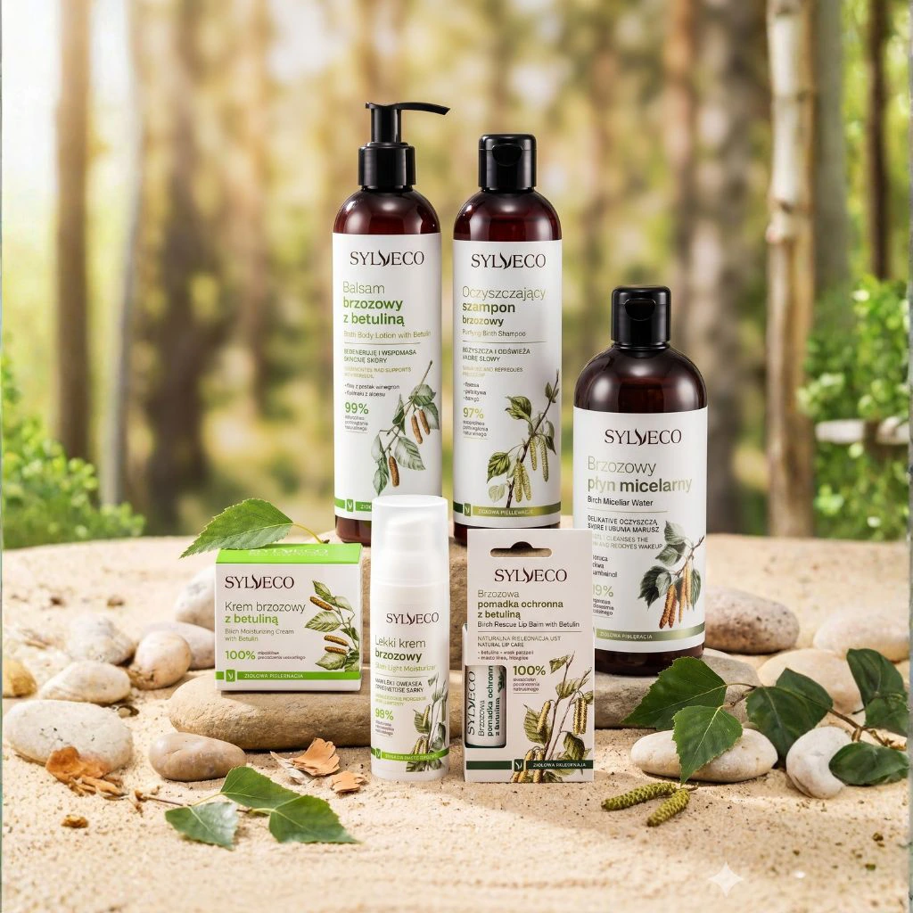 Sylveco Set Betulla con Shampoo routine delicata