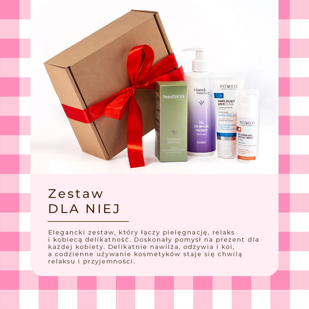 Sylveco Set Regalo Donna Viso e Mani 4 Pezzi Naturale