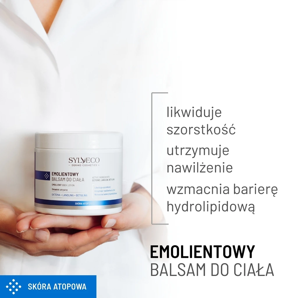 Sylveco Dermo balsamo corpo emolliente pelle atopica