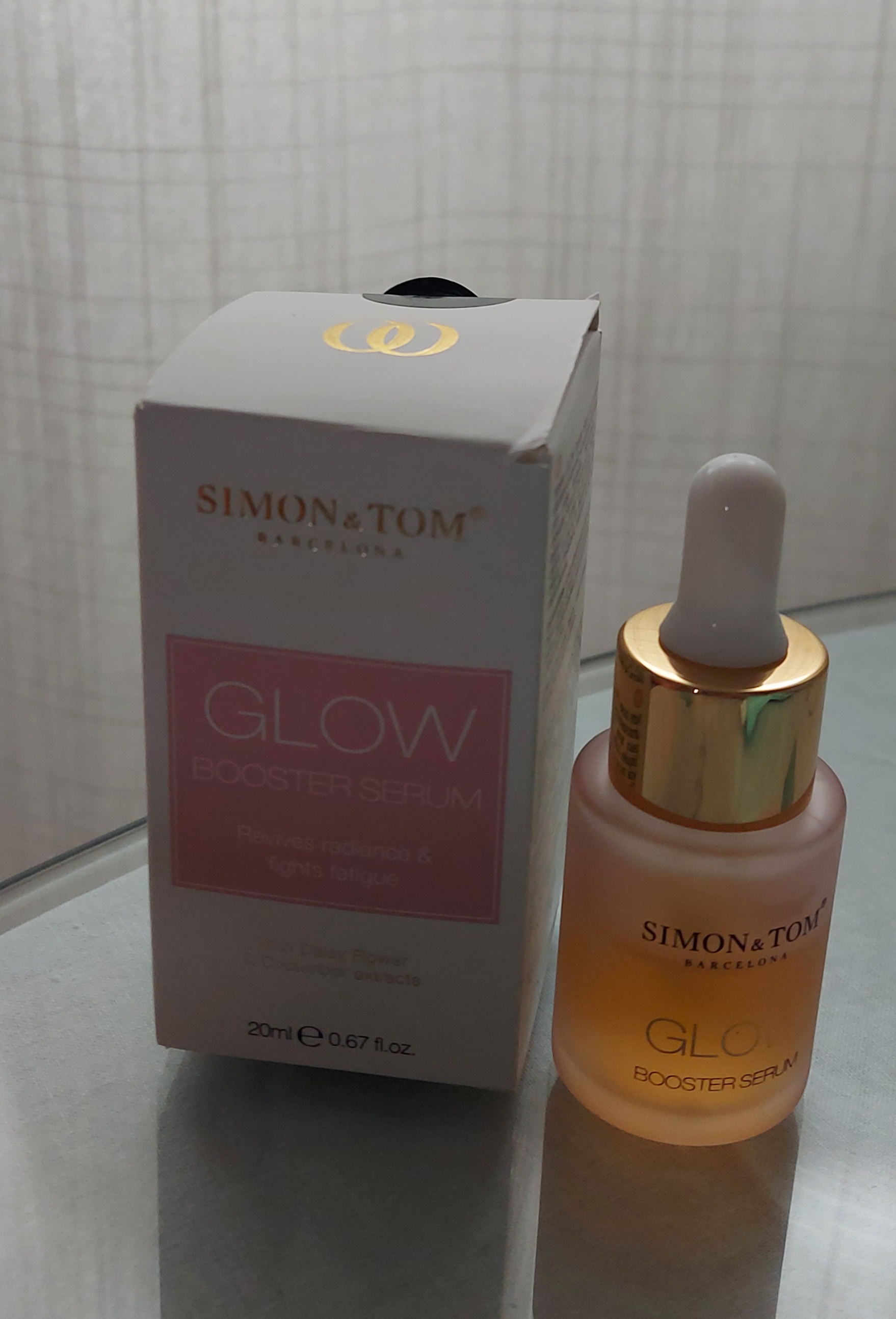 Simon & Tom Glow Booster Siero Viso 20 ml Illuminante