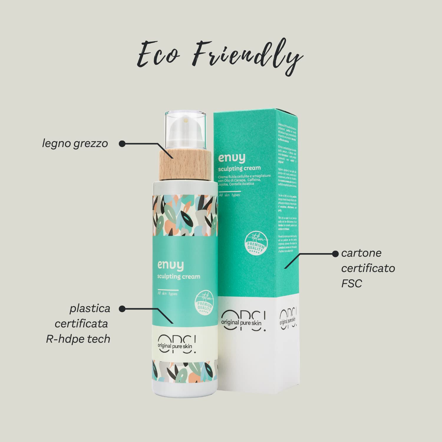 OPS Envy Crema Corpo Anticellulite 250 ml Rassodante