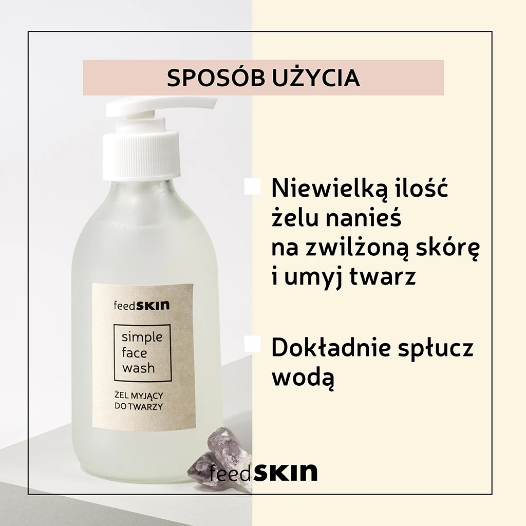 Vianek Feedskin Simple Face Wash Gel Viso Delicato