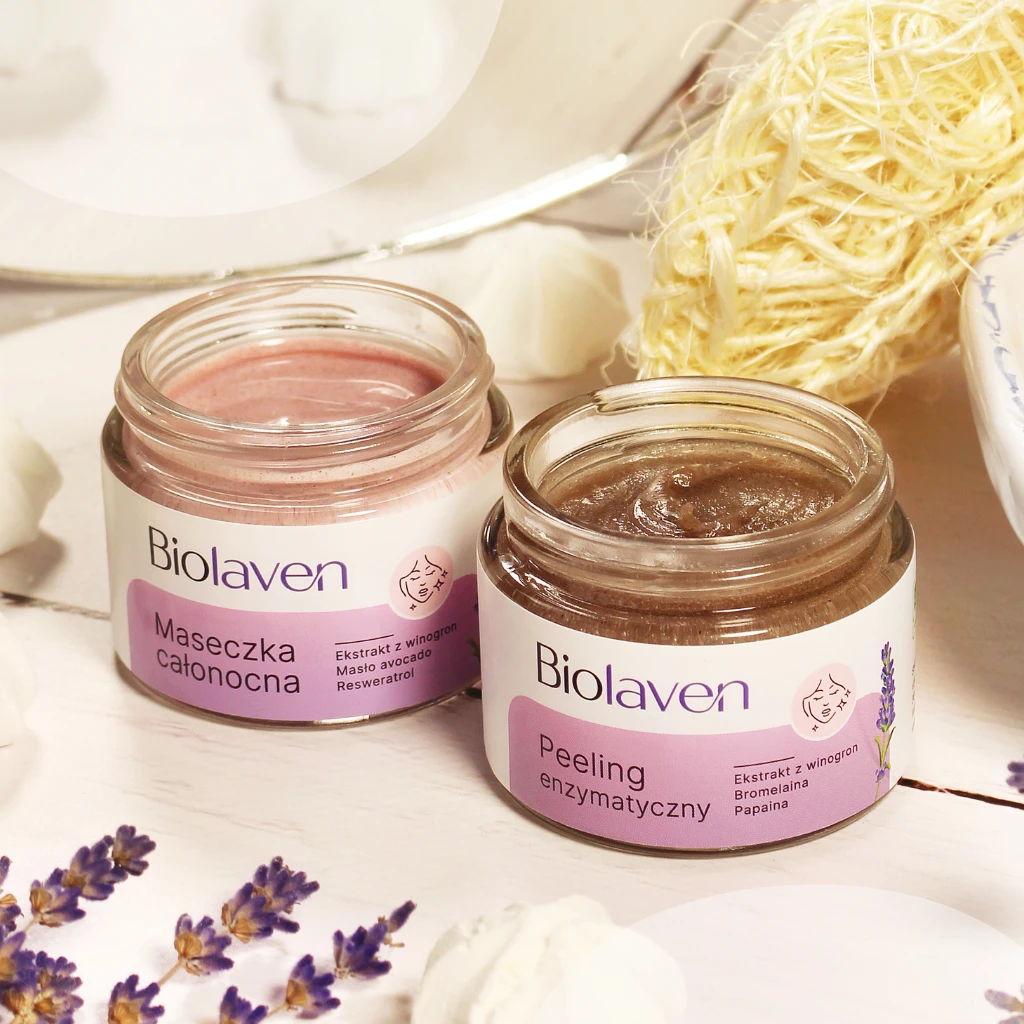 Biolaven maschera viso notte AHA 45 ml