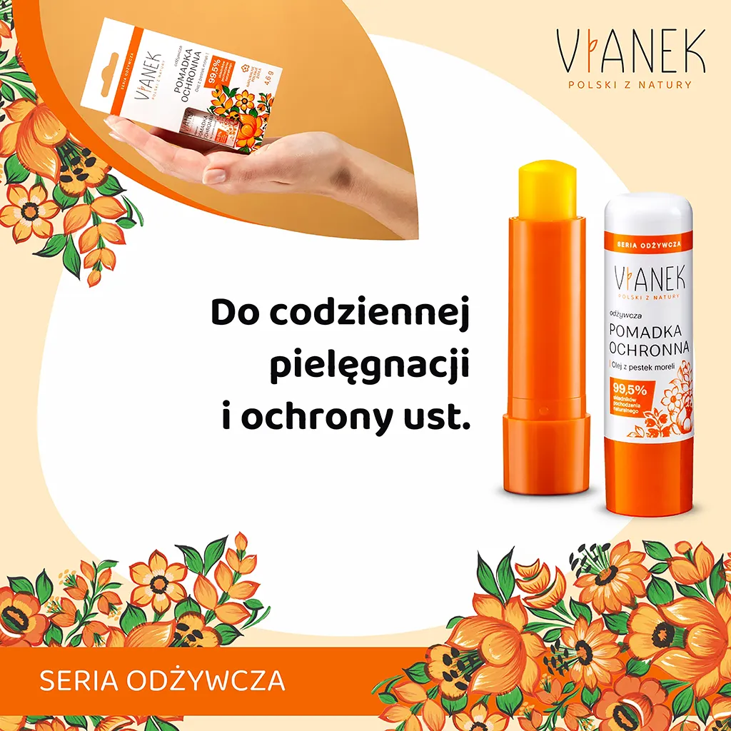 Vianek Classica Balsamo Labbra Nutriente 4,6 g Mango