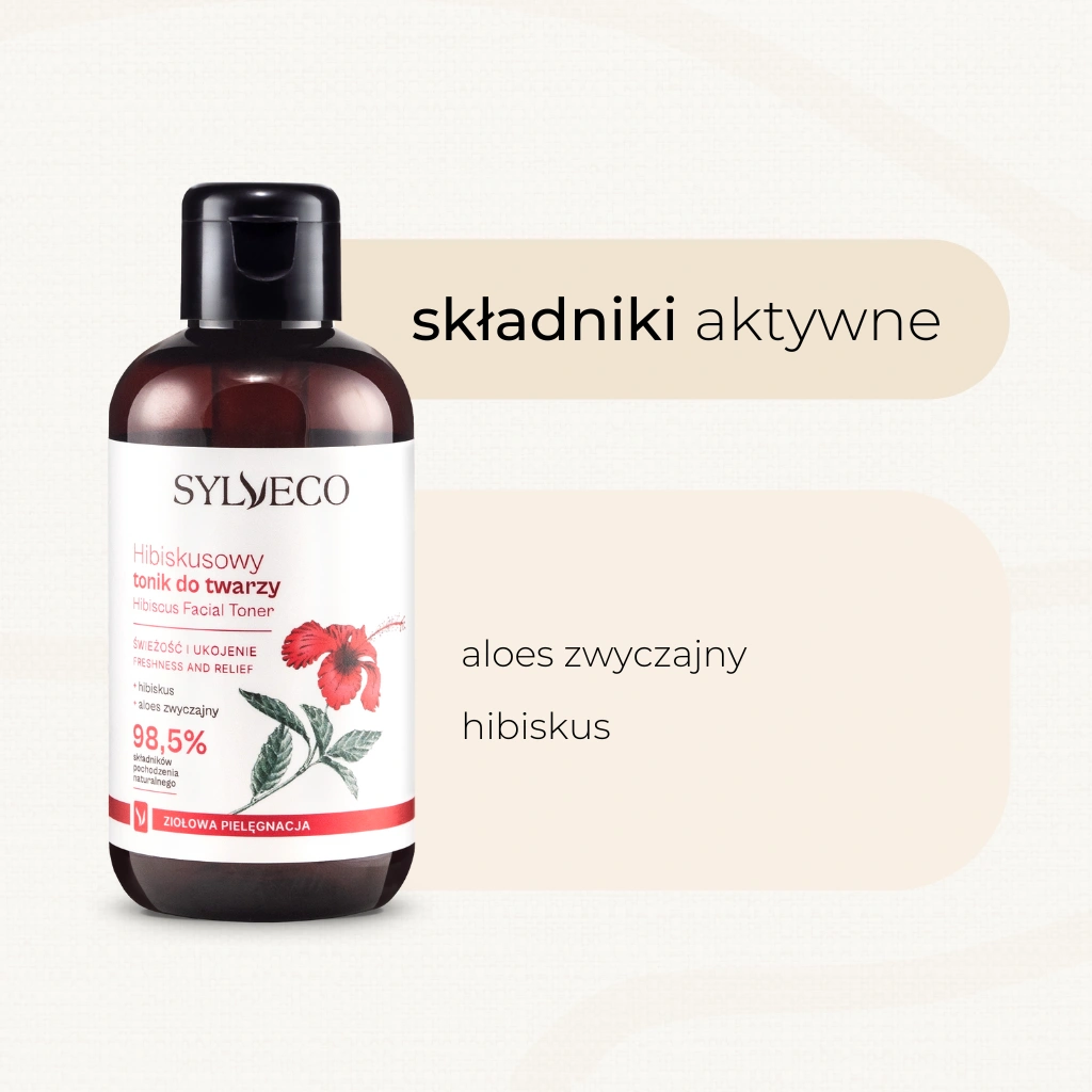 Sylveco Classiche Tonico Viso Ibisco Idrante Senza Profumo