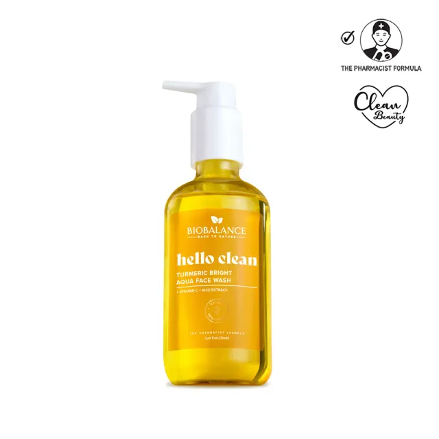 Biobalance Hello Clean Turmeric Detergente 250 ml illuminante