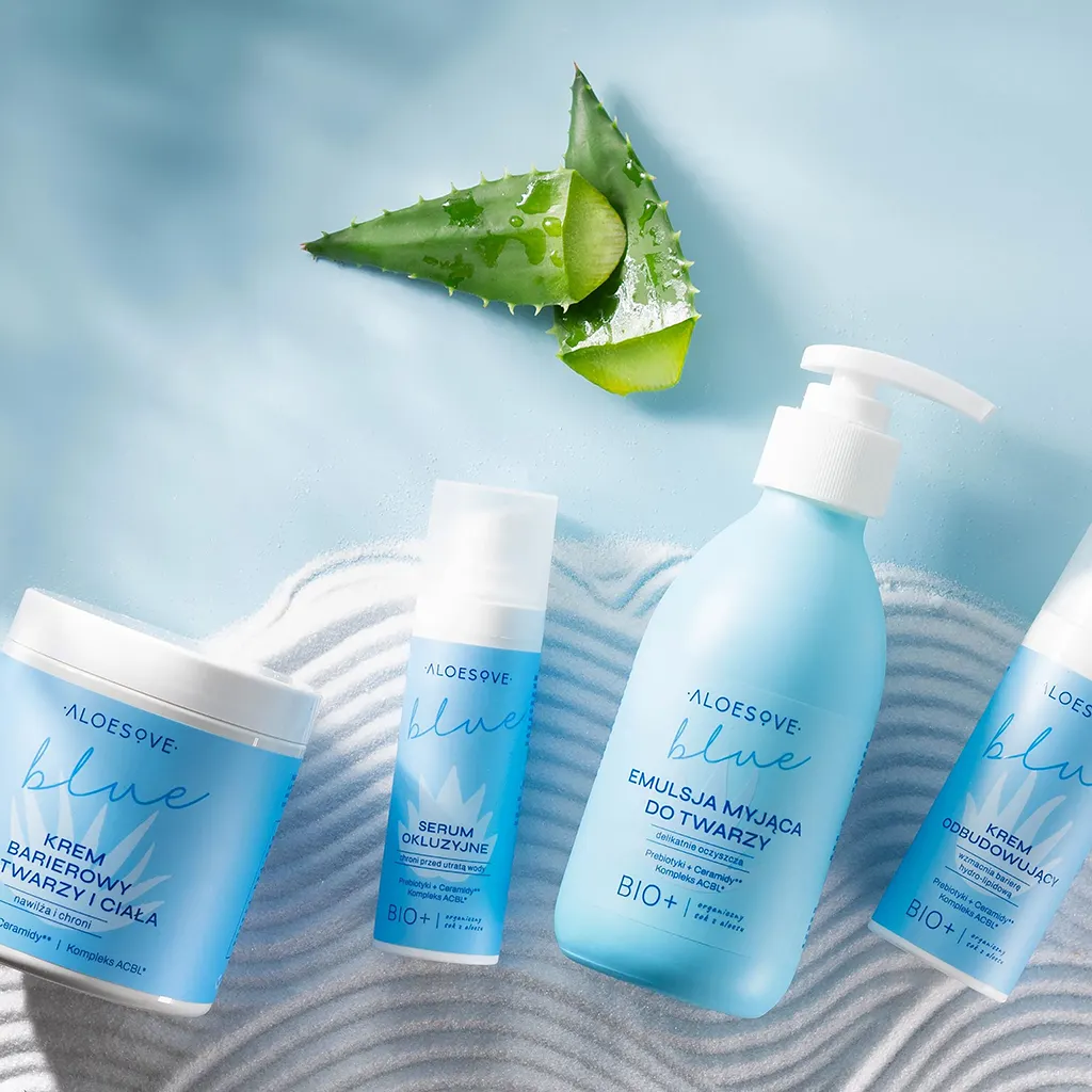 Aloesove Blue emulsione detergente viso delicata