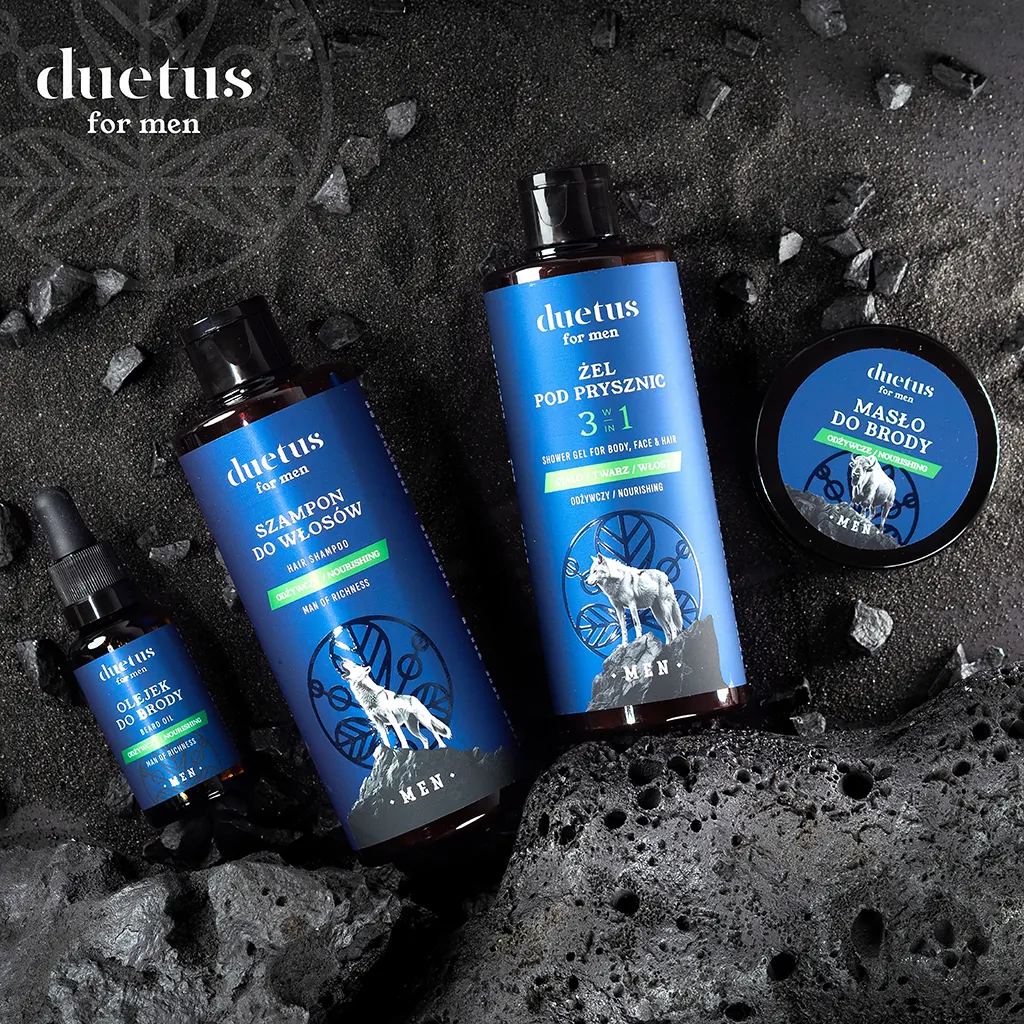 Duetus For Men Gel Doccia 3in1 Nutriente Uomo