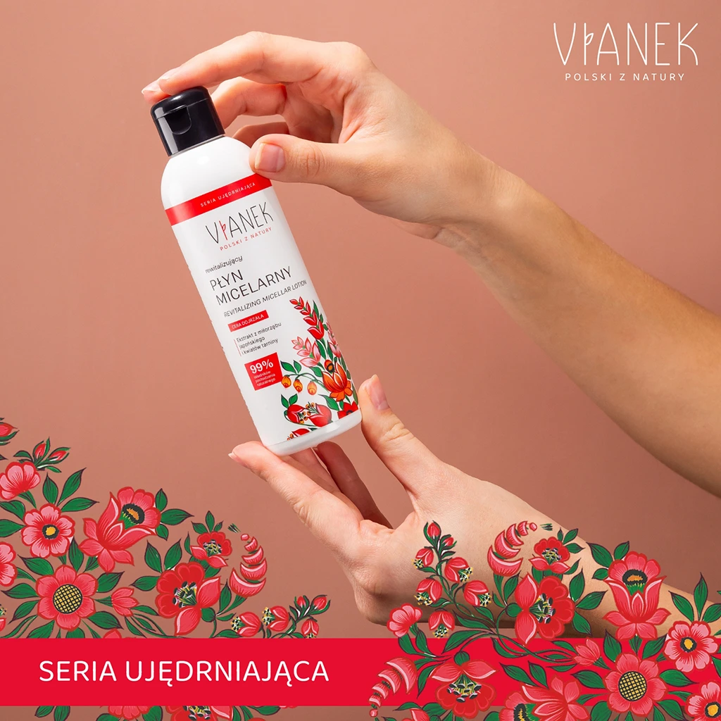 Vianek Acqua Micellare Rivitalizzante 200 ml Pelle Sensibile