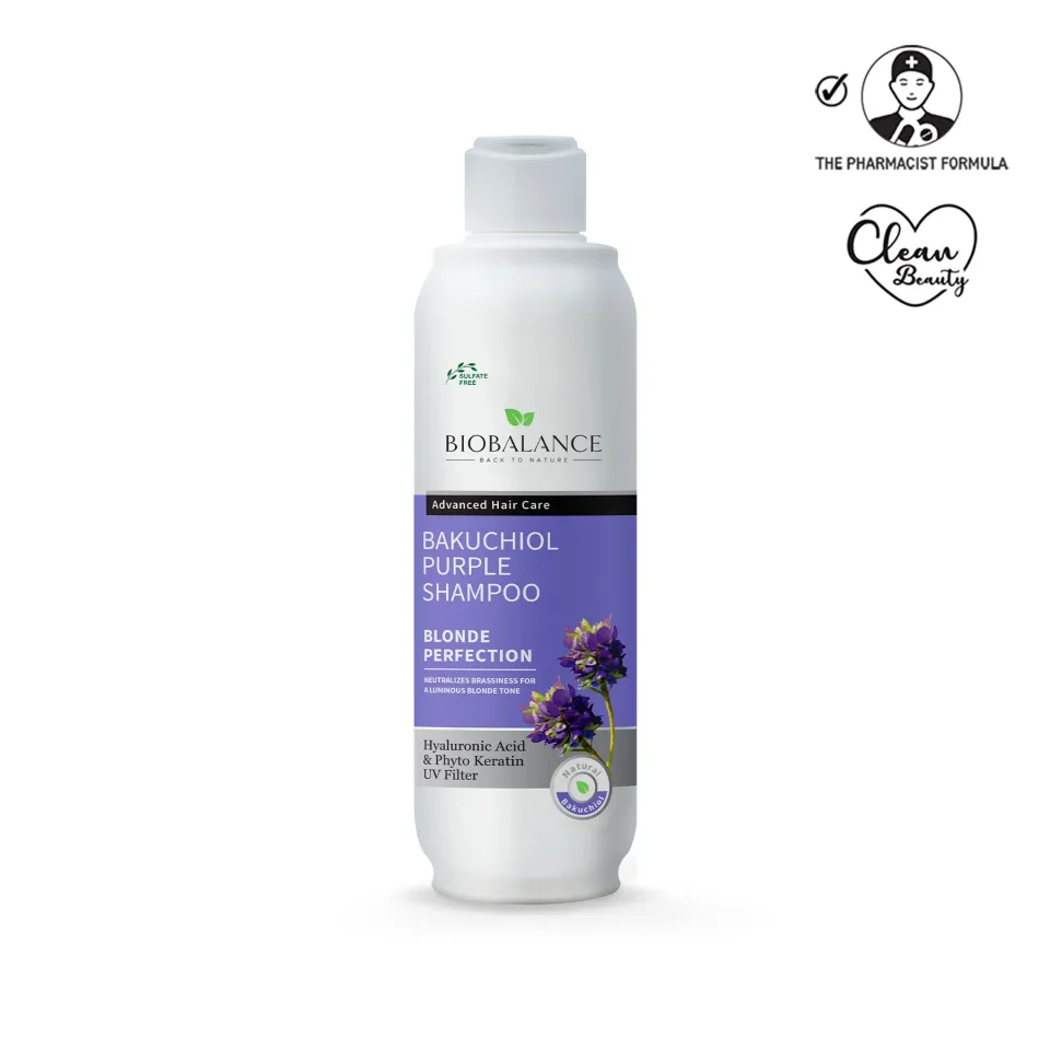Biobalance Bakuchiol Purple Shampoo 330 ml antigiallo