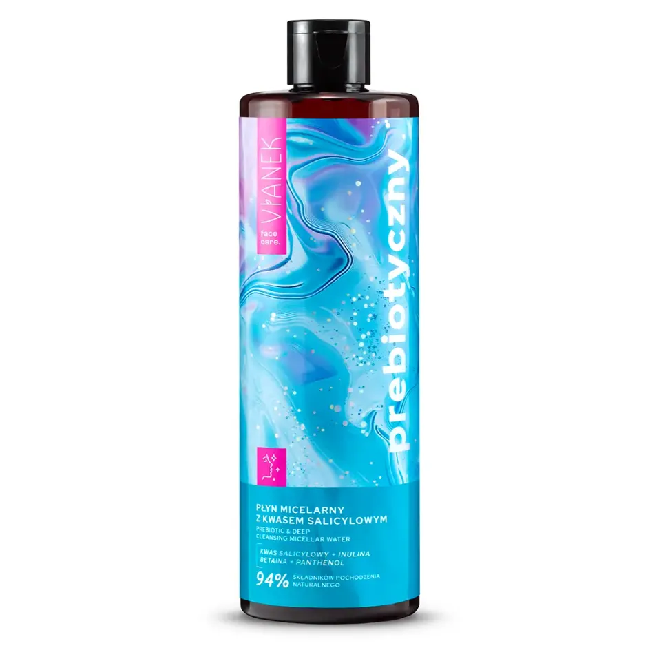 Vianek Prebiotico acqua micellare viso acido salicilico