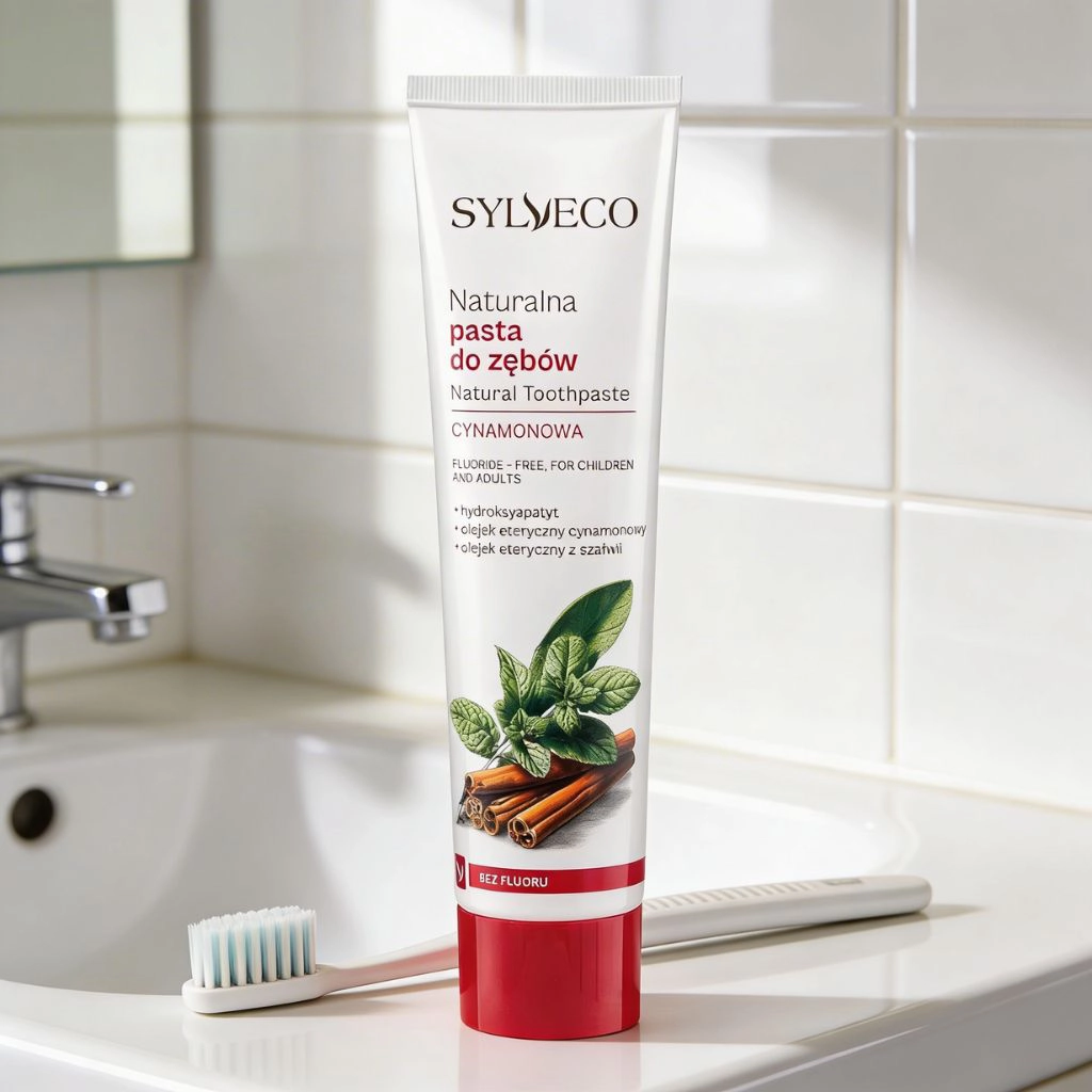 Sylveco Dentifricio Cannella Senza Fluoro smalto