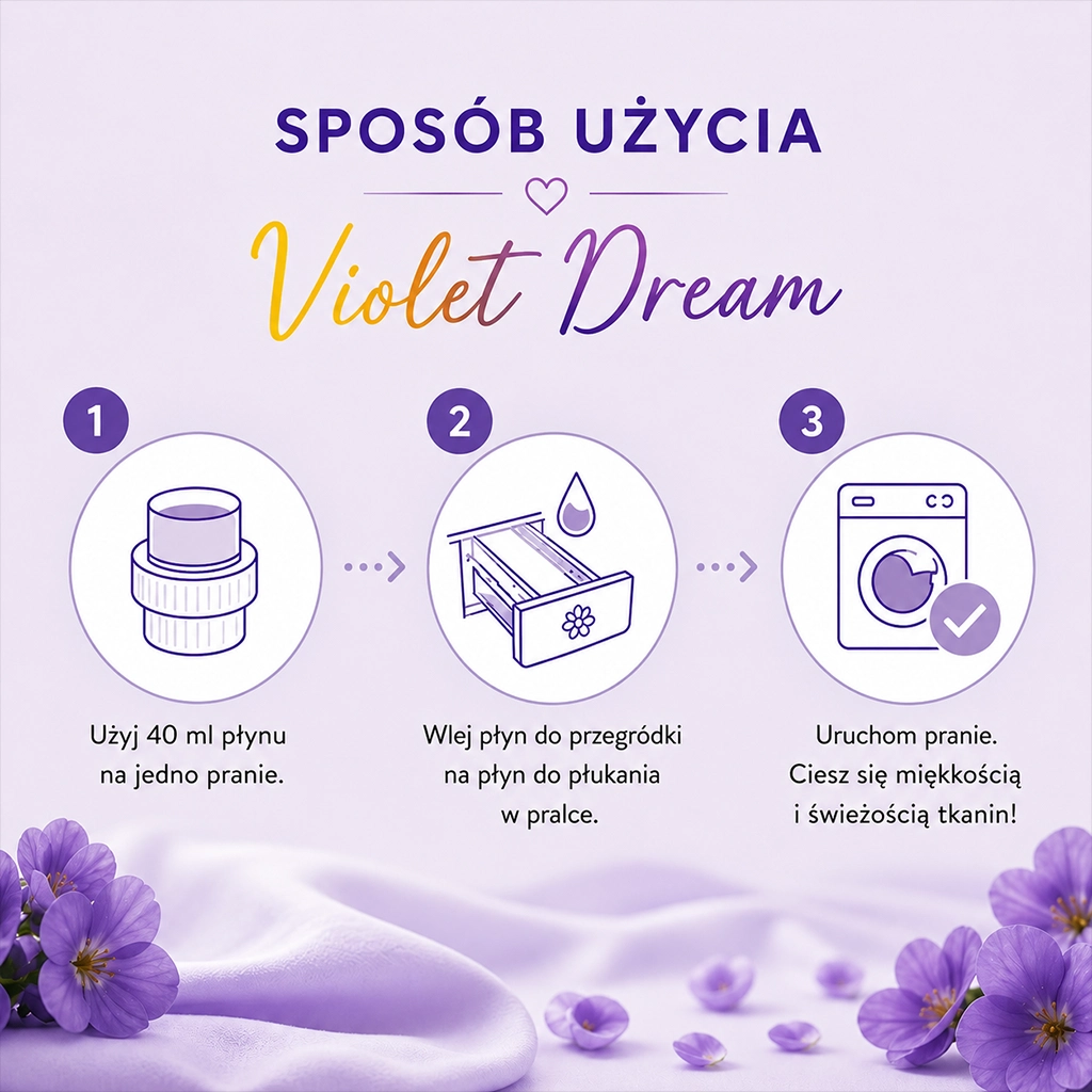 Zielko Violet Dream ammorbidente floreale legnoso