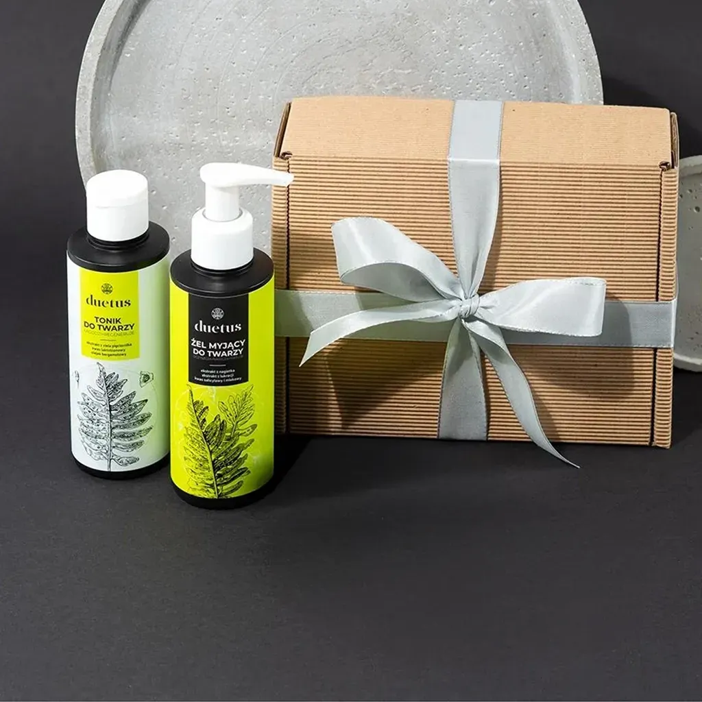 Duetus Set Viso Lei e Lui Gel Detergente + Tonico