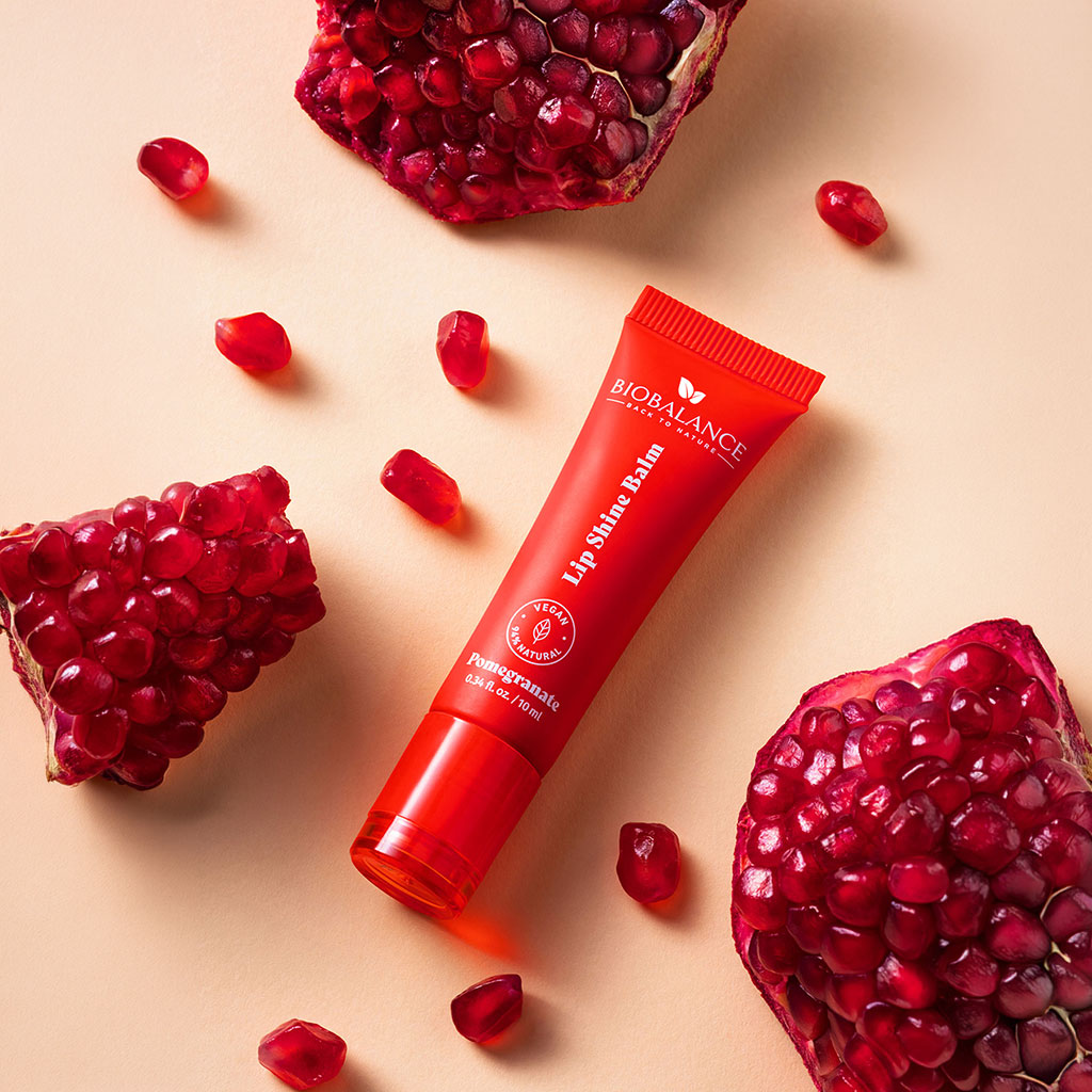 Biobalance Lip Shine balsamo labbra 10 ml melograno