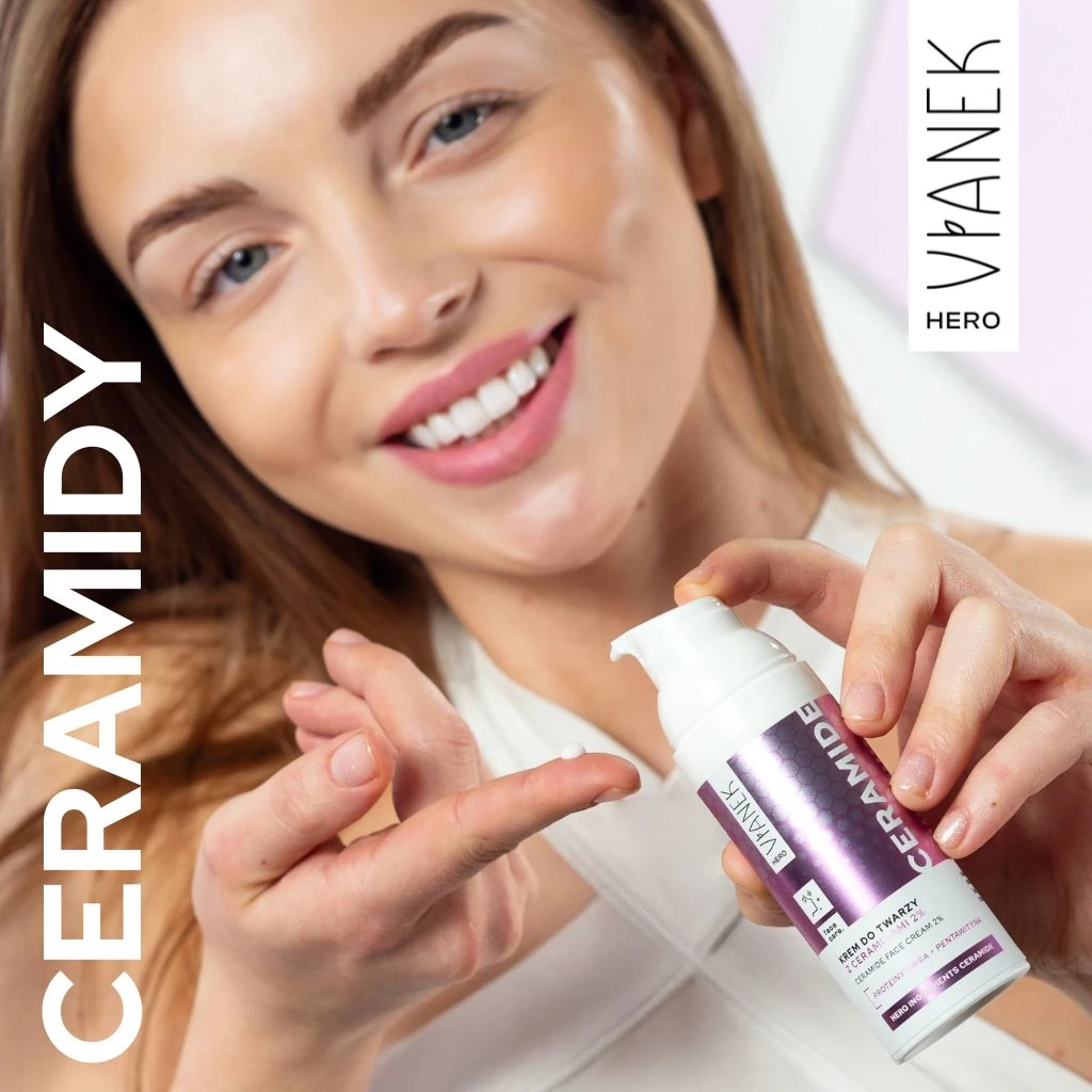 Vianek Hero crema viso ceramidi 2% pelle secca