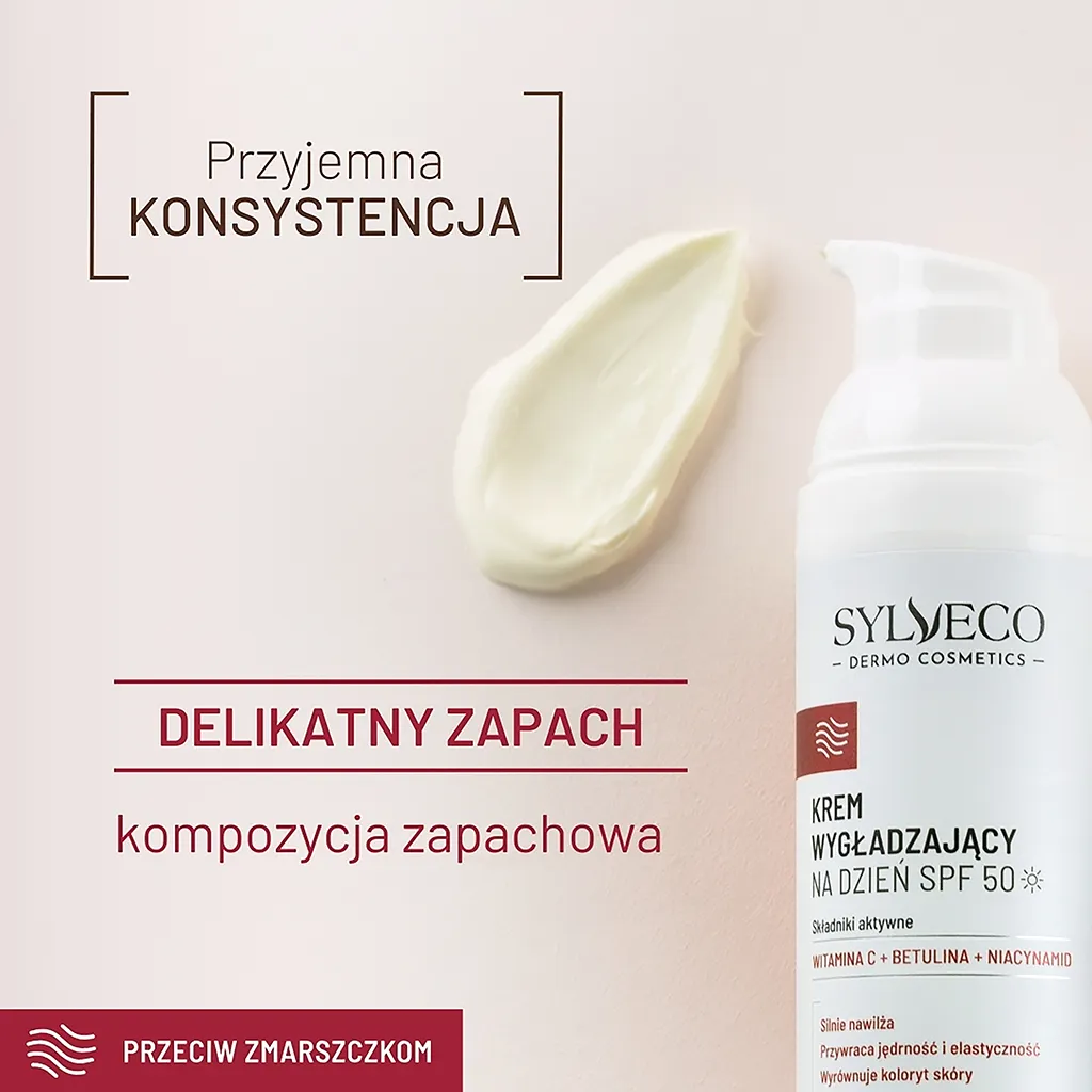 Sylveco Dermo Crema Viso Giorno SPF50 Levigante