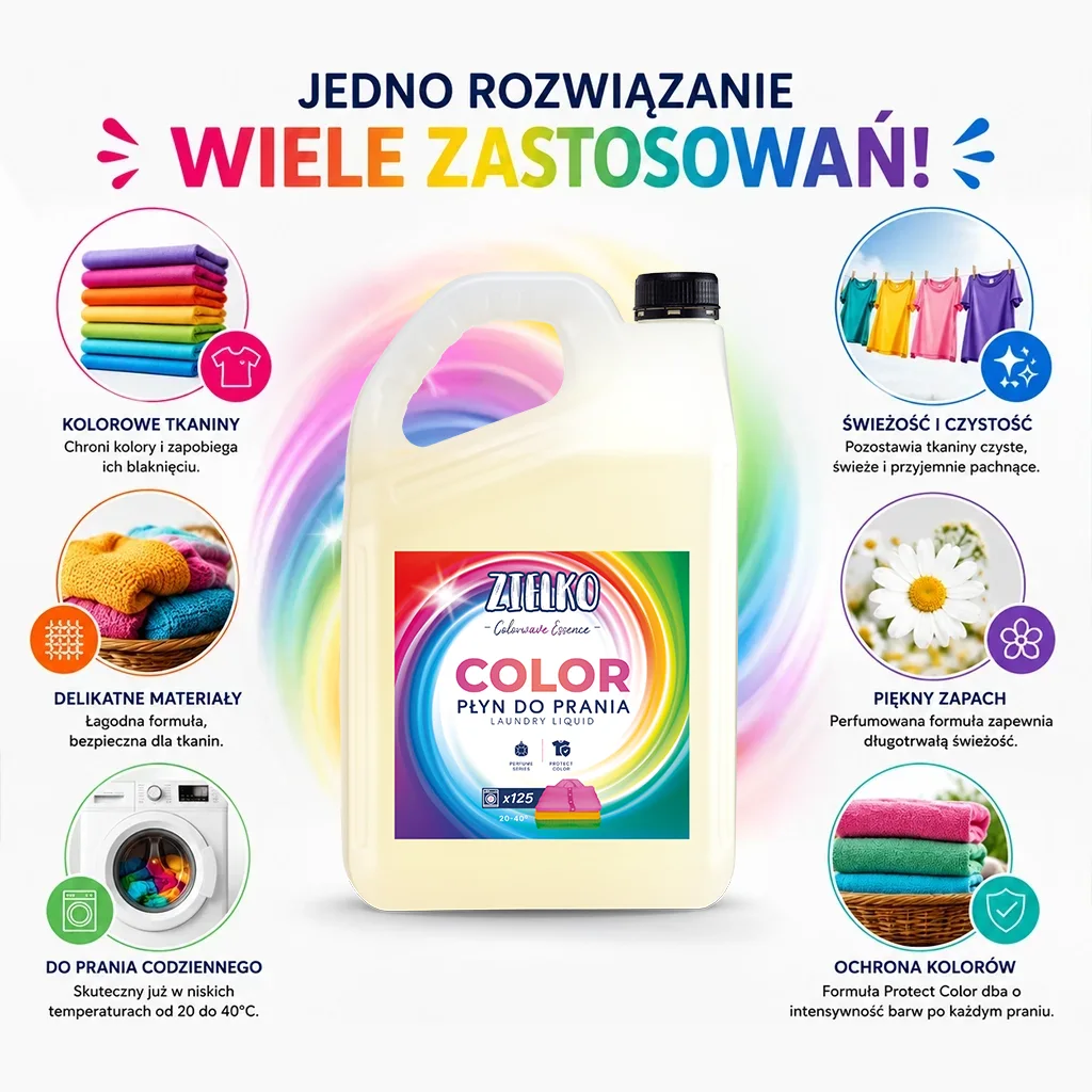 Zielko Colorwave Essence detersivo colorati 5l floreale