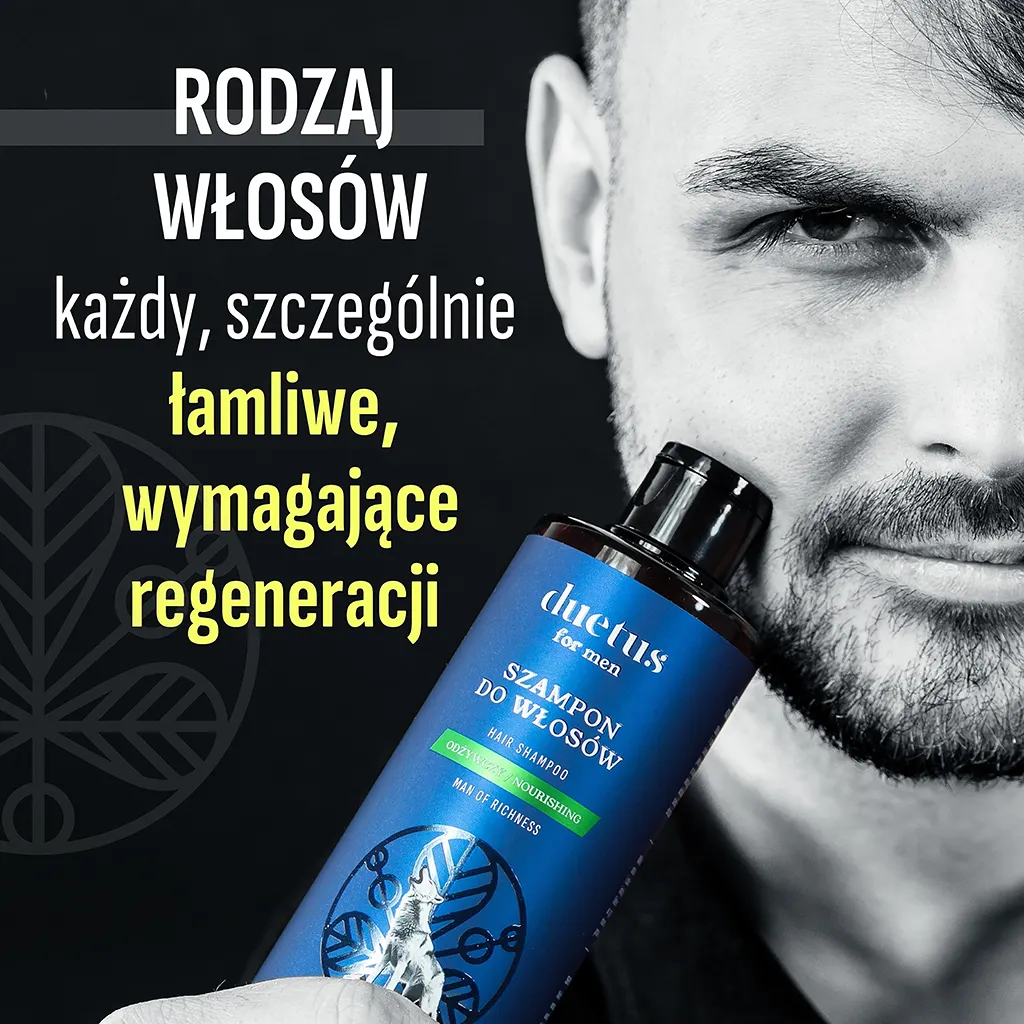 Duetus For Men Shampoo Capelli Uomo Nutriente