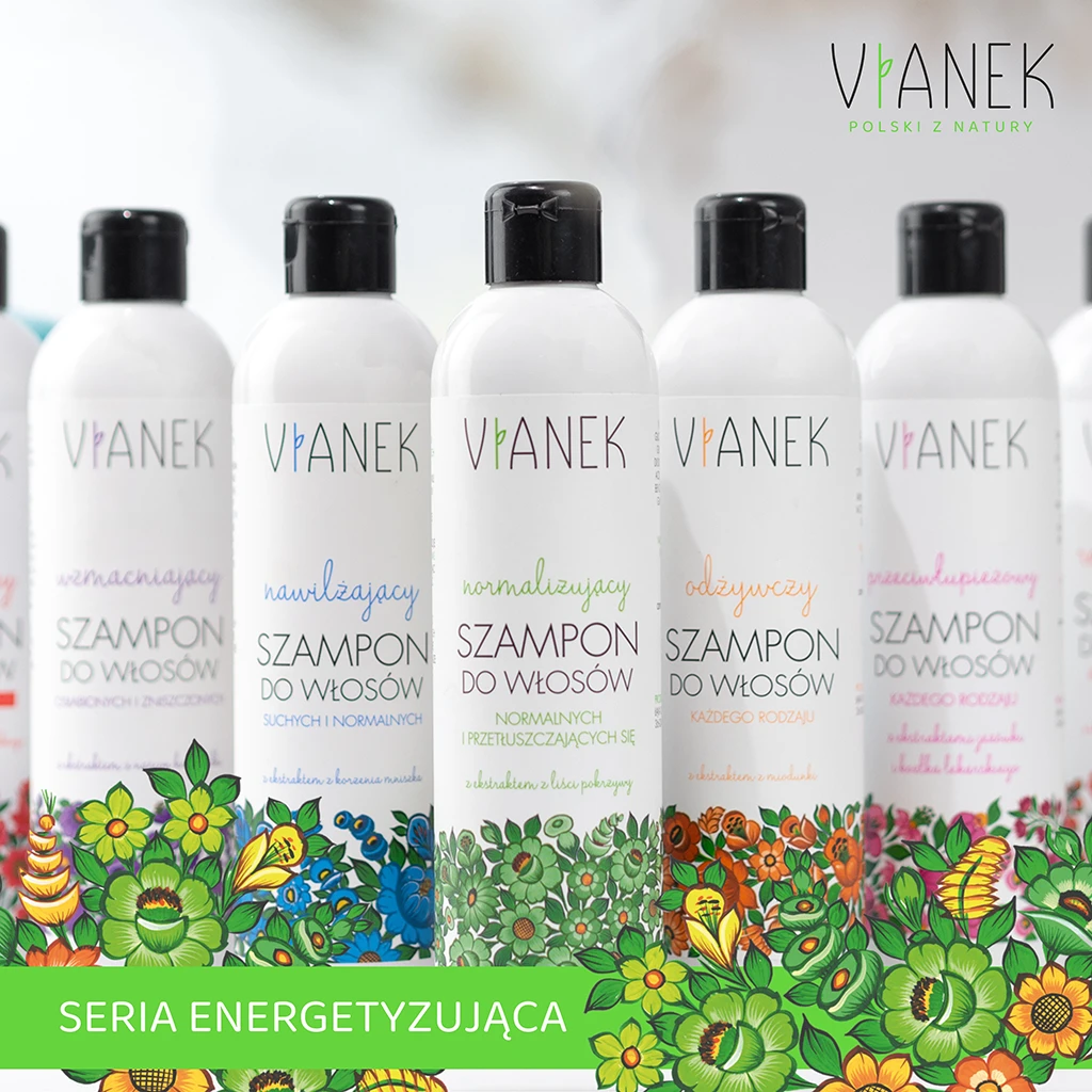 Vianek Shampoo Normalizzante ortica 300 ml capelli grassi