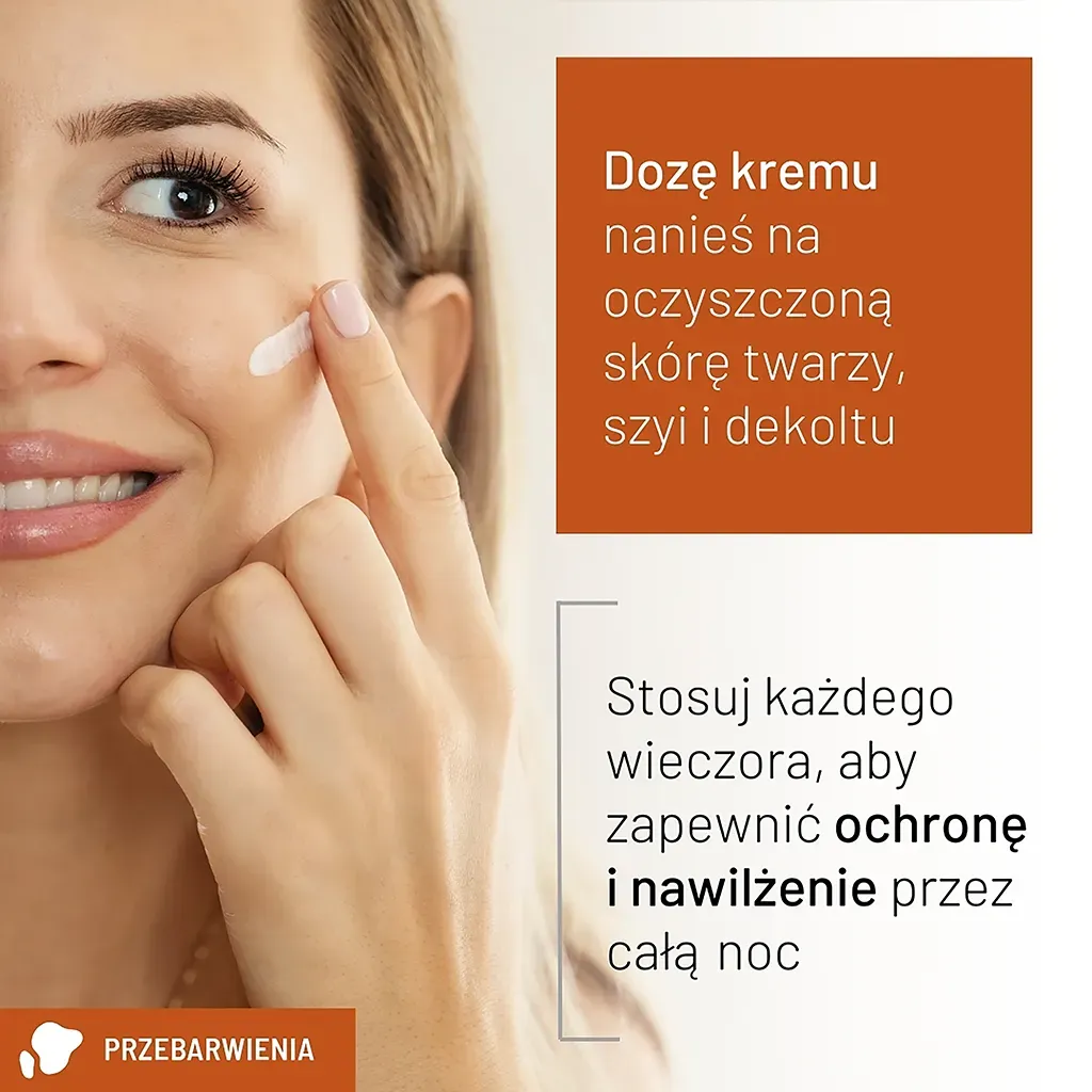 Sylveco Dermo crema viso notte schiarente macchie