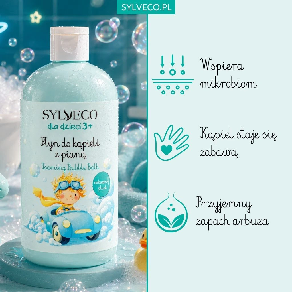 Sylveco Bambini 3+ Bagnoschiuma Arbuzowy Plusk Delicata