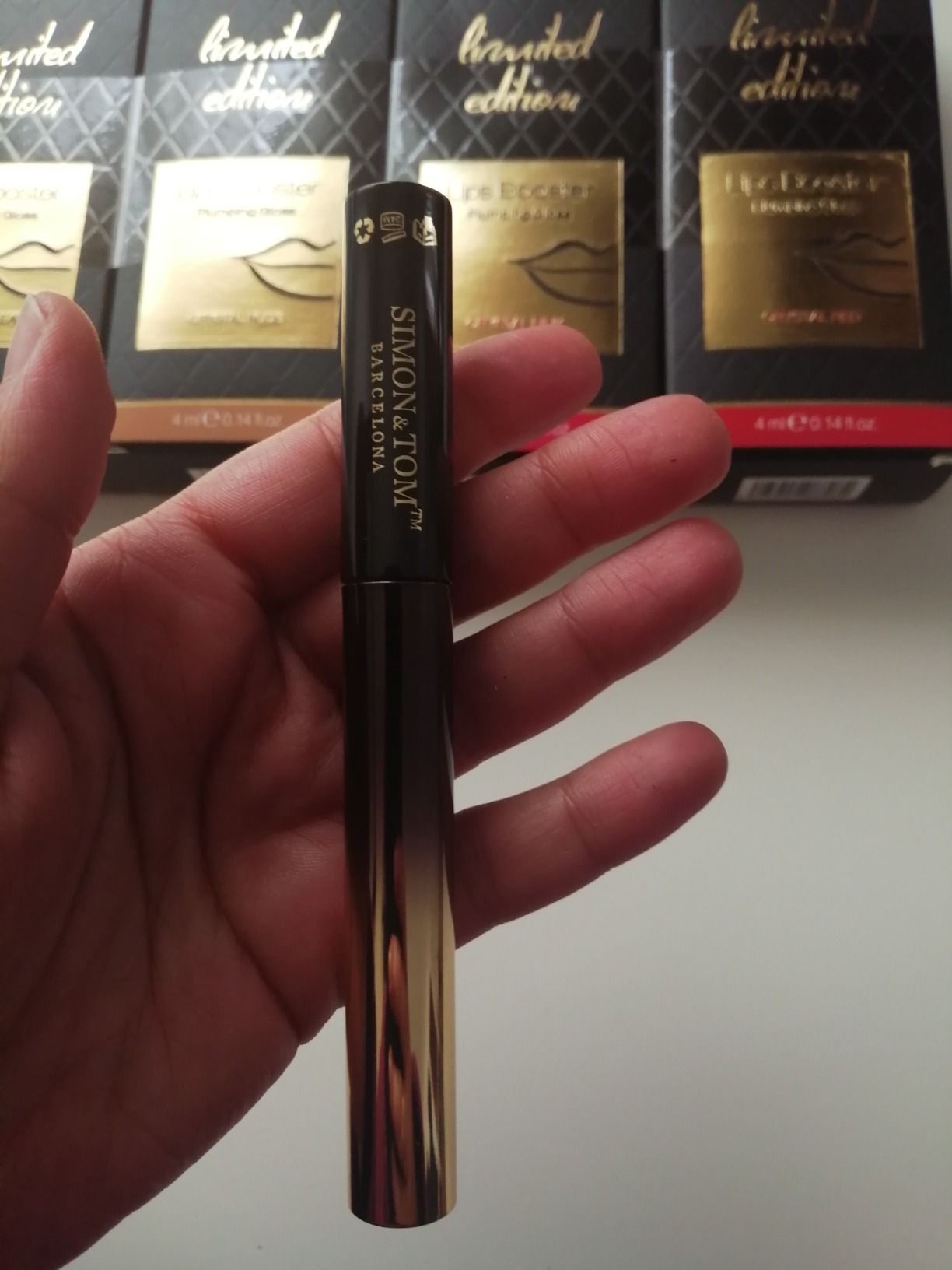 Simon & Tom Lips Booster Lucidalabbra Volume Set 4x4 ml