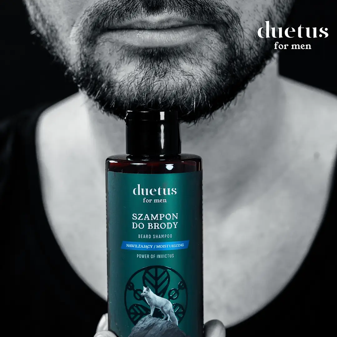 Duetus For Men Power of Invictus Shampoo Barba idratante
