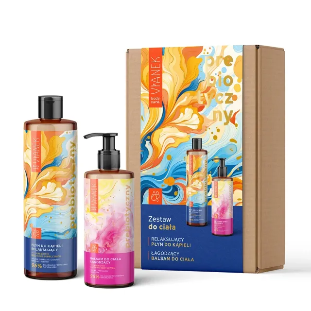 Vianek Prebiotico Kit Corpo Balsamo + Bagnodoccia