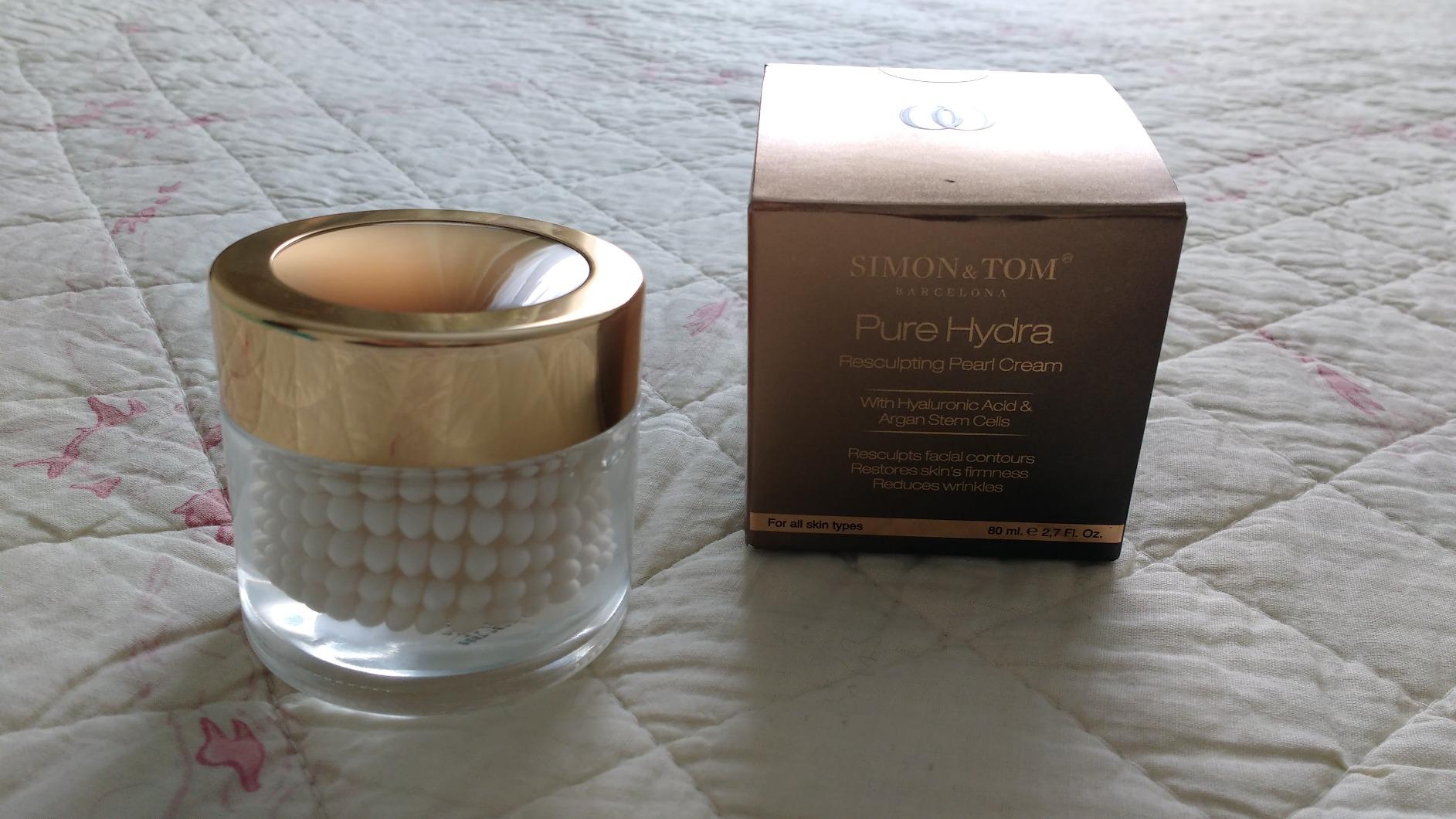 Simon & Tom Pure Hydra Pearl Cream Viso 50ml Rimodellante