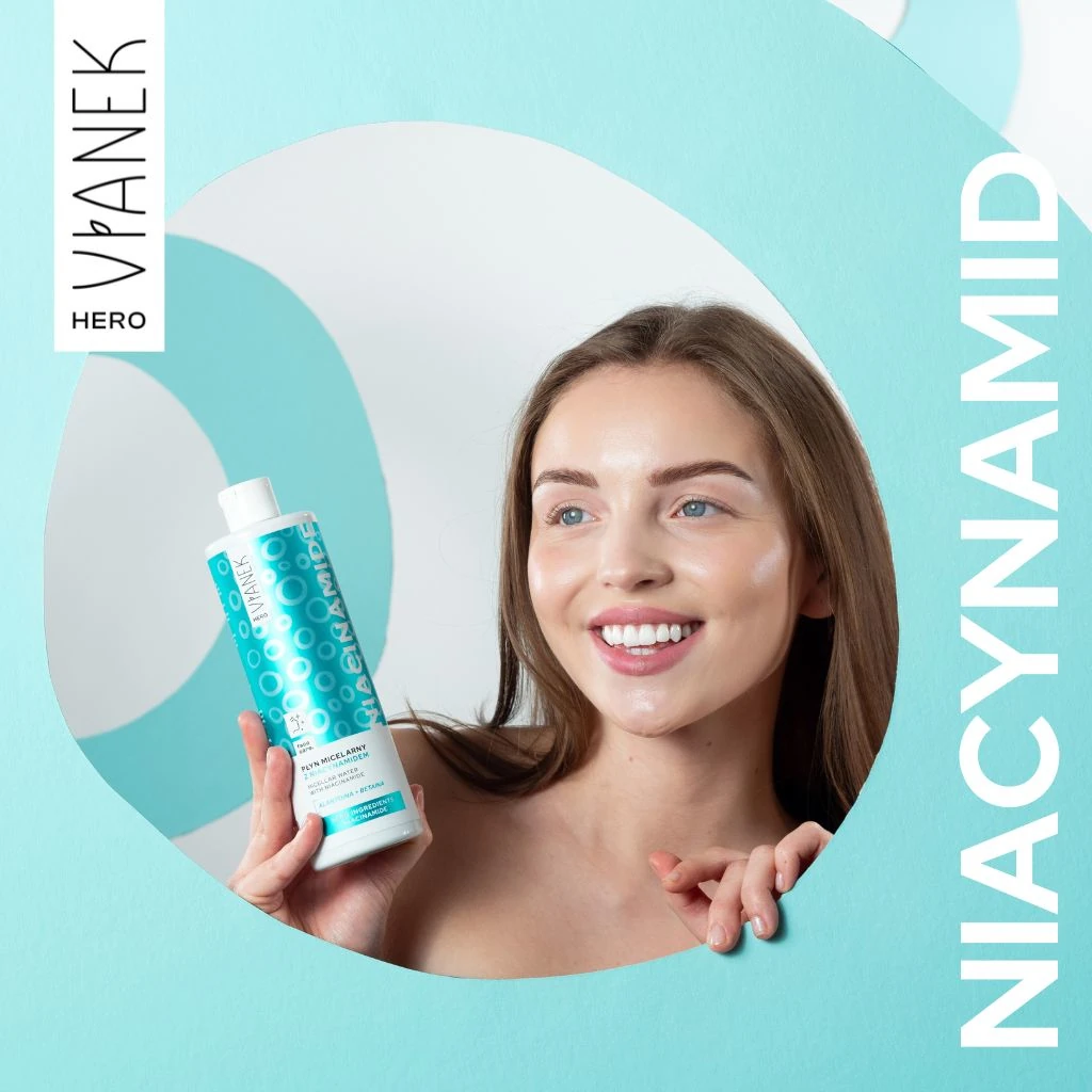Vianek Hero acqua micellare niacinamide pelli miste