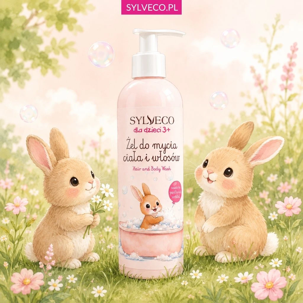 Sylveco Bambini 3+ gel corpo capelli anguria delicato