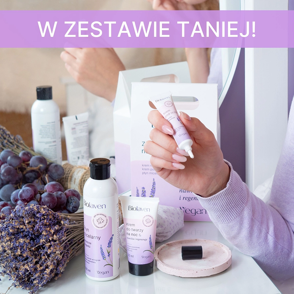 Biolaven Set Viso Notte 3 Pezzi Nutriente da Viaggio