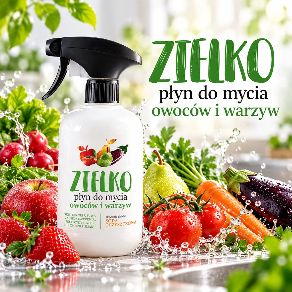Zielko liquido lavaggio frutta e verdura delicato