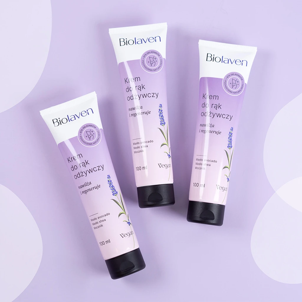 Biolaven Crema Mani Nutriente Lavanda Secche