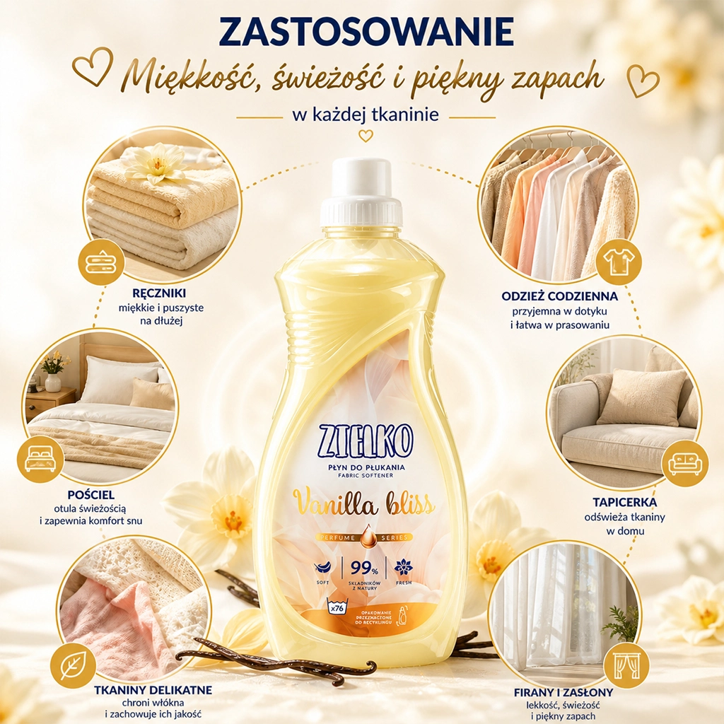 Zielko Vanilla Bliss ammorbidente dolce vaniglia