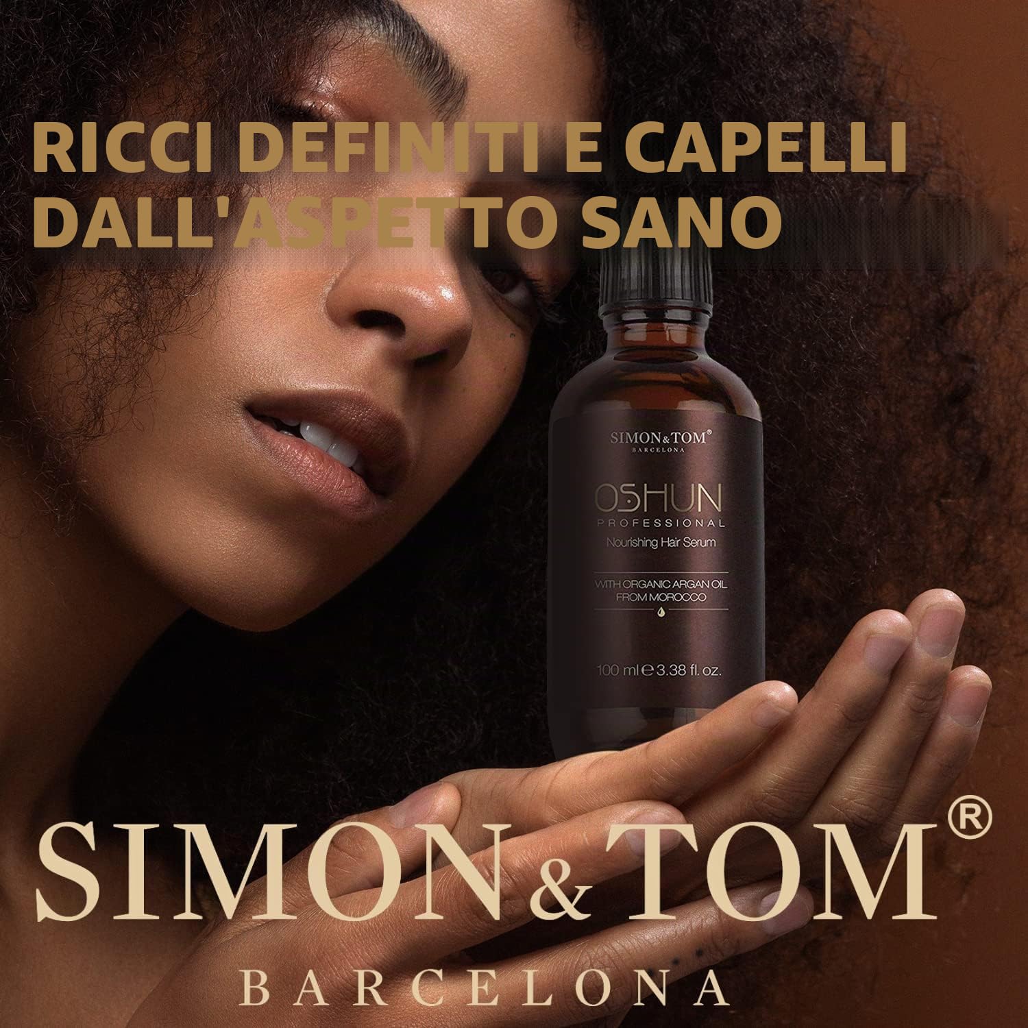 Simon & Tom Oshun Siero Capelli 100ml Olio Argan