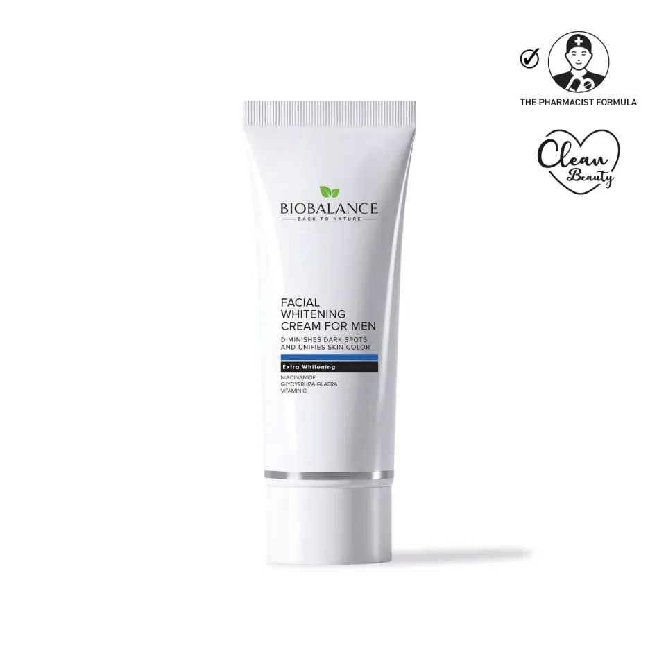 Biobalance Men crema viso schiarente SPF 30 55 ml antimacchia