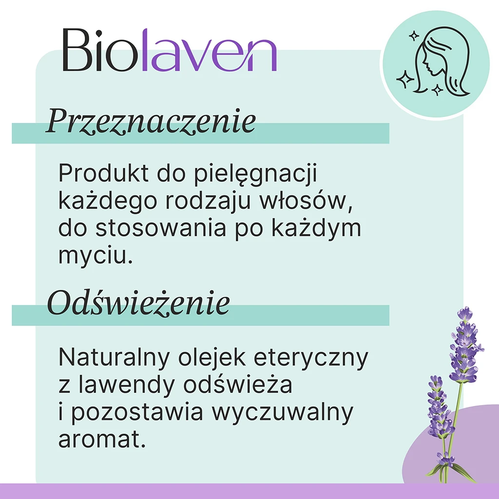 Biolaven Balsamo Capelli Idratante Lavanda 300 ml