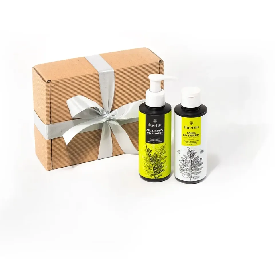 Duetus Set Viso Lei e Lui Gel Detergente + Tonico