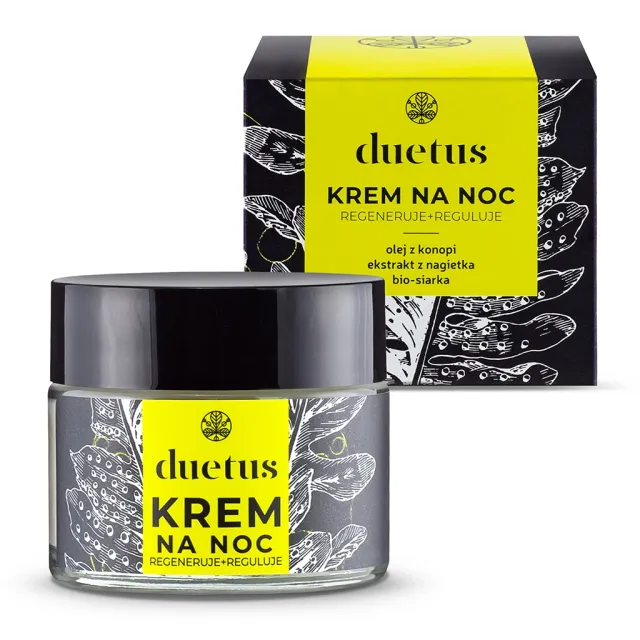 Vianek Duetus crema notte purificante 50 ml pelle impura